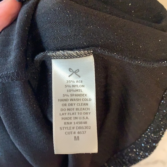 Everly Black Sparkly Swing Dress… - Picture 9 of 9